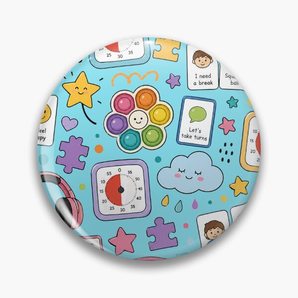 Item preview, Autism Sensory Tools & Calm Classroom – Special Education Fidget Design designed and sold by TheStephanieRome.