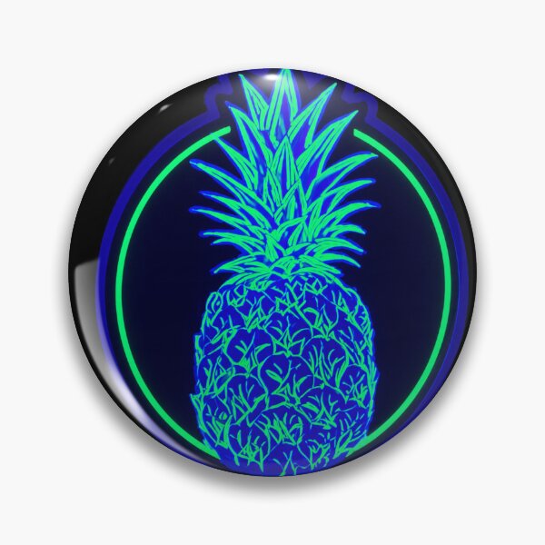 Item preview, Pineapple Glowing In The Dark designed and sold by DRABaBdesign.
