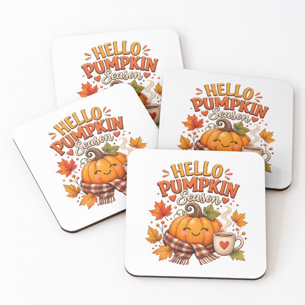 Item preview, Hello Pumpkin Seasion Cute Fall Design designed and sold by Wild Ink Studio by Barbara.
