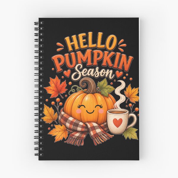 Item preview, Hello Pumpkin Seasion Cute Fall Design designed and sold by Wild Ink Studio by Barbara.