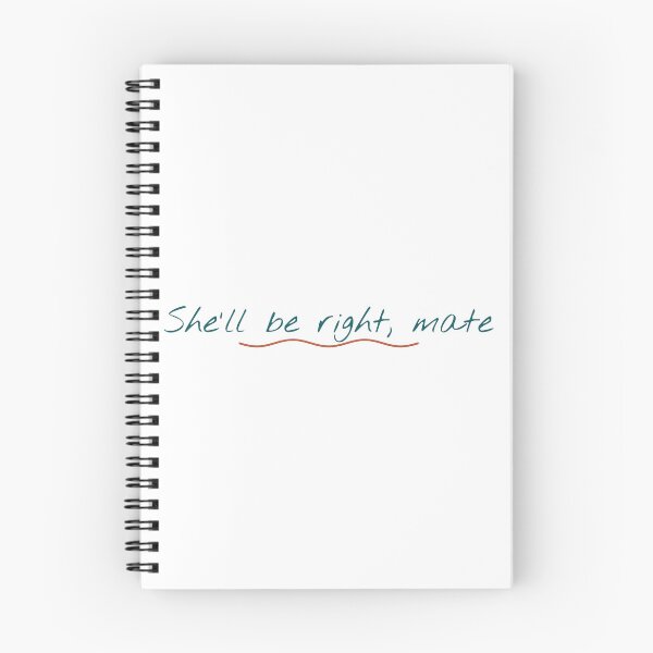 Item preview, She'll Be Right Mate | Aussie Slang Design | Australia Gift designed and sold by BondiDrift.