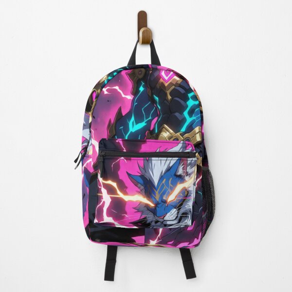 Item preview, Blue Beast Unleashed in Flame and Might (V7) designed and sold by SabaMirzique.