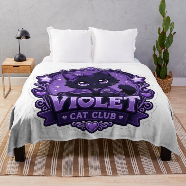Artikelvorschau, Violet Cat Club entworfen und verkauft von Stylestickers55.