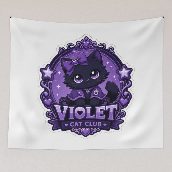 Item preview, Violet Cat Club designed and sold by Stylestickers55.