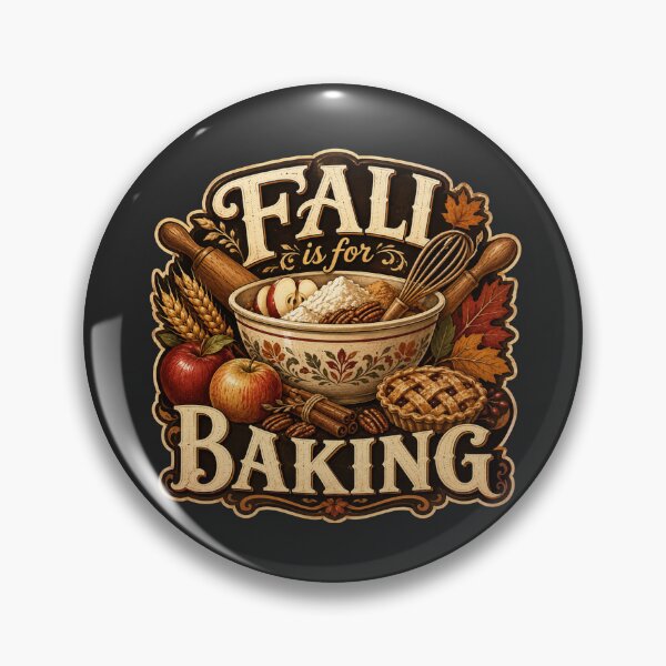Item preview, Fall Is for Baking – Cozy Autumn Baker Design designed and sold by astersgraphics.