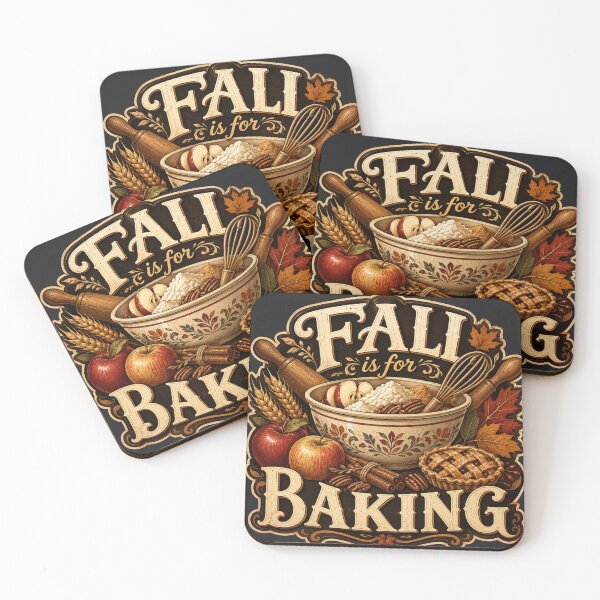 Item preview, Fall Is for Baking – Cozy Autumn Baker Design designed and sold by astersgraphics.