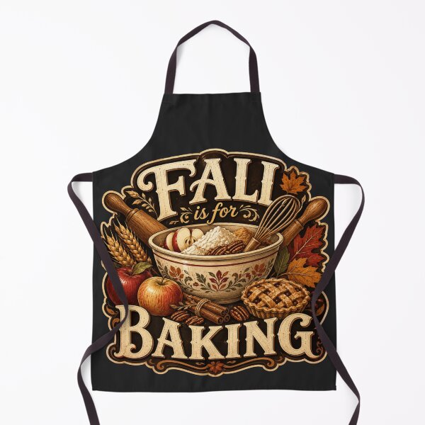 Item preview, Fall Is for Baking – Cozy Autumn Baker Design designed and sold by astersgraphics.