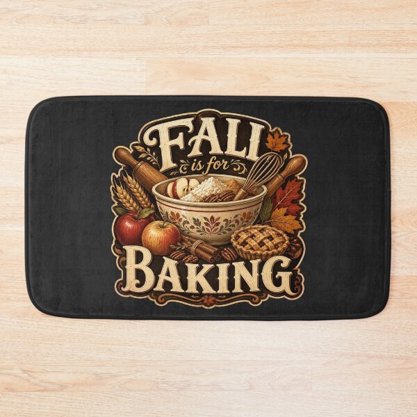 Item preview, Fall Is for Baking – Cozy Autumn Baker Design designed and sold by astersgraphics.