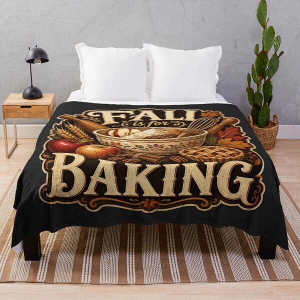 Item preview, Fall Is for Baking – Cozy Autumn Baker Design designed and sold by astersgraphics.