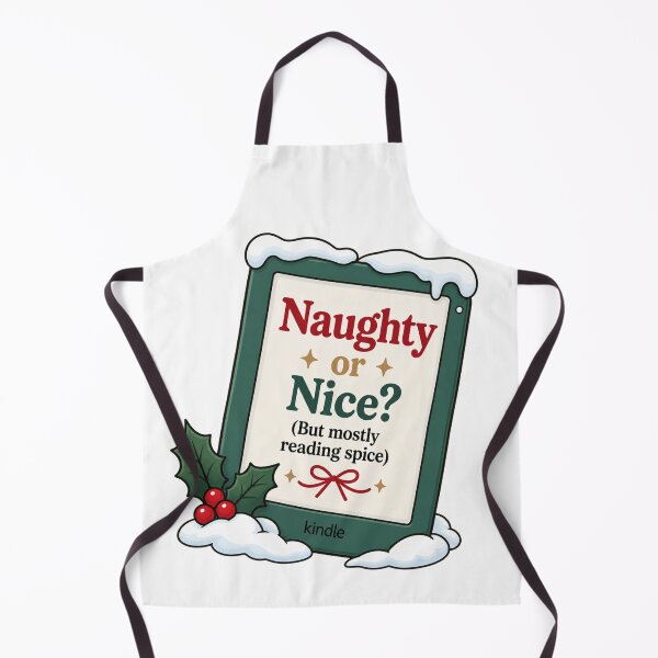 Item preview, Naughty or Nice Christmas Bookish Kindle designed and sold by wingoo22.