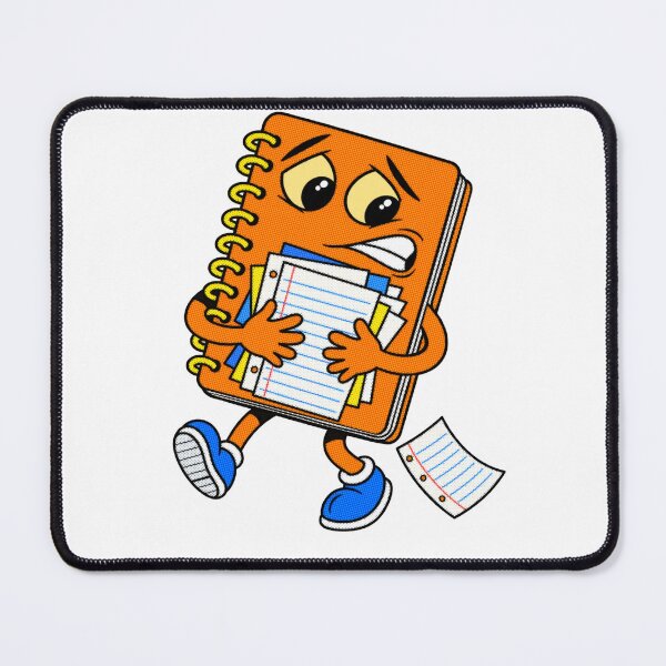 Item preview, Funny Notebook Back to School Character designed and sold by ben.comictell.