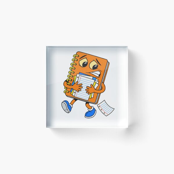 Item preview, Funny Notebook Back to School Character designed and sold by ben.comictell.