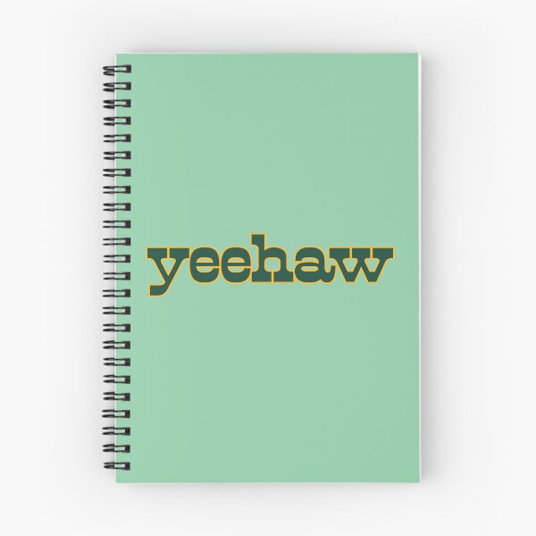 Item preview, Yeehaw Green and Gold Western Font designed and sold by titanic415.