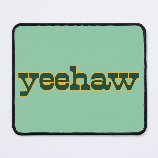 Item preview, Yeehaw Green and Gold Western Font designed and sold by titanic415.