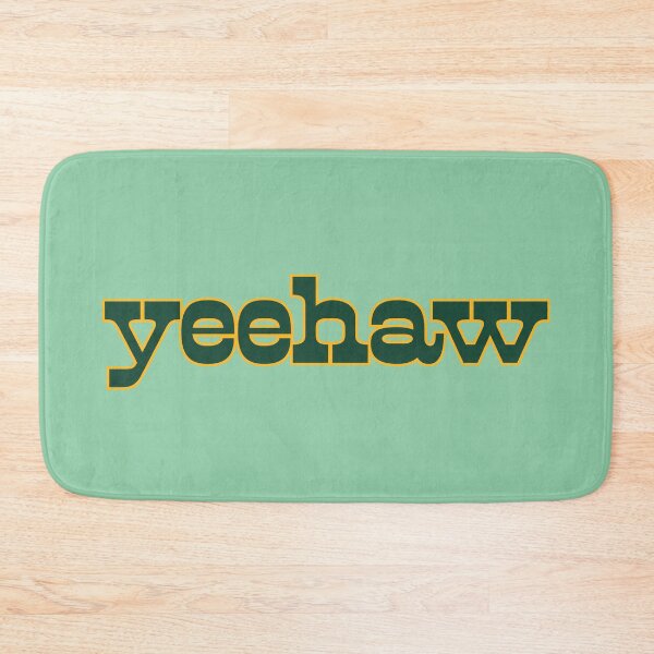 Item preview, Yeehaw Green and Gold Western Font designed and sold by titanic415.