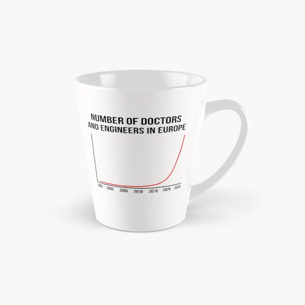 Item preview, Number Of Doctors And Engineers In Europe Funny designed and sold by Mykittens69.
