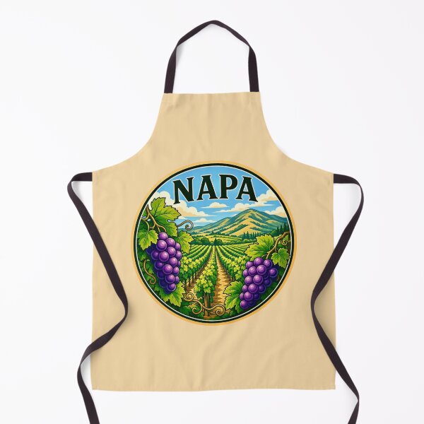 Item preview, Napa, California - Bunches of Grapes Wine Country designed and sold by Myra365Art.