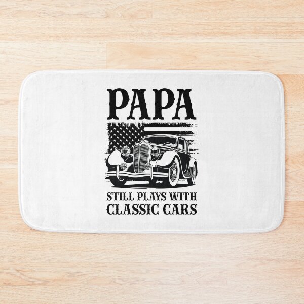 Item preview, Papa Still Plays With Classic Cars Vintage American Flag designed and sold by Dmetalx Art Apparel.