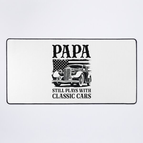 Item preview, Papa Still Plays With Classic Cars Vintage American Flag designed and sold by Dmetalx Art Apparel.