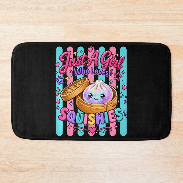 Item preview, Preppy Just A Girl Who Loves Squishies Cute designed and sold by Mykittens69.