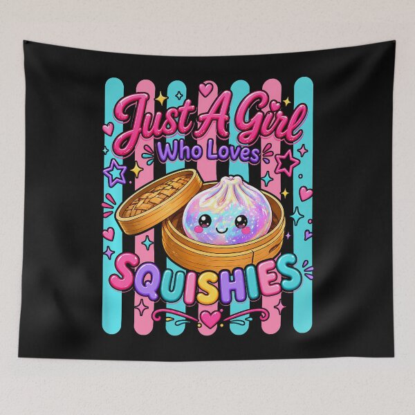 Item preview, Preppy Just A Girl Who Loves Squishies Cute designed and sold by Mykittens69.