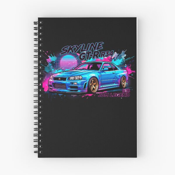 Item preview, Nissan Skyline R34 GT-R Drift - Urban Pop Art JDM Legend designed and sold by Karlitox1988.
