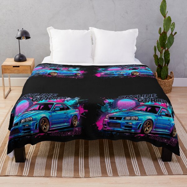 Item preview, Nissan Skyline R34 GT-R Drift - Urban Pop Art JDM Legend designed and sold by Karlitox1988.