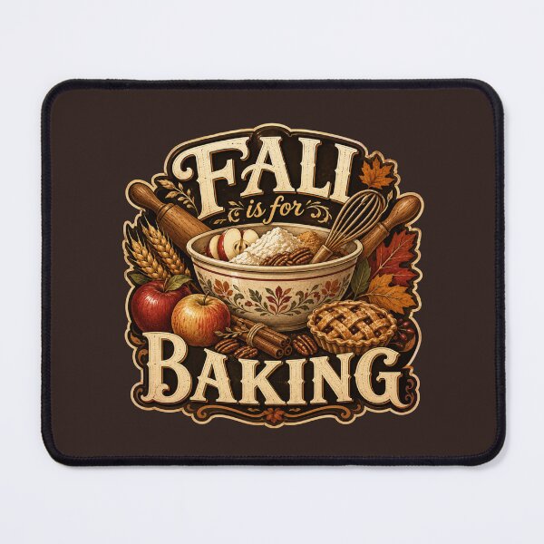 Item preview, Fall Is for Baking – Cozy Autumn Baker Design designed and sold by astersgraphics.
