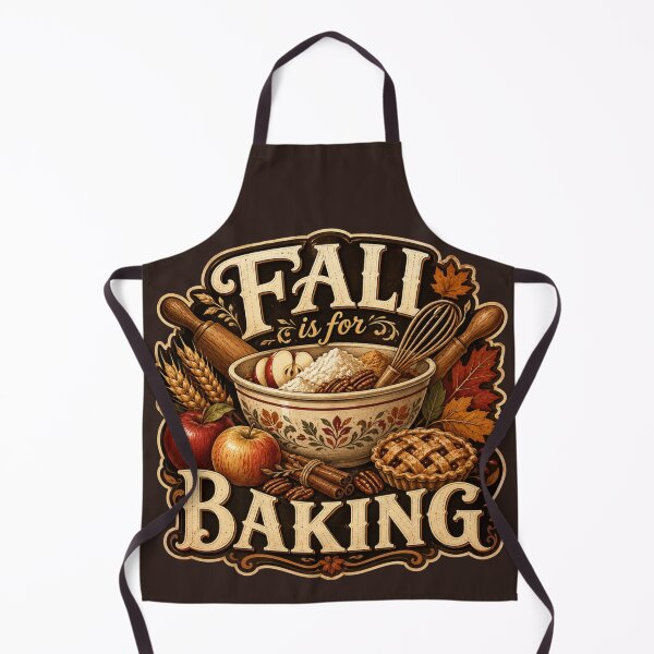 Item preview, Fall Is for Baking – Cozy Autumn Baker Design designed and sold by astersgraphics.