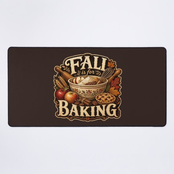 Item preview, Fall Is for Baking – Cozy Autumn Baker Design designed and sold by astersgraphics.