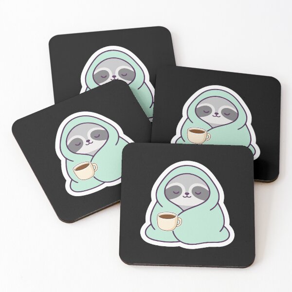 Item preview, chibi sloth Fall Apples designed and sold by CAArtistVenusJ.