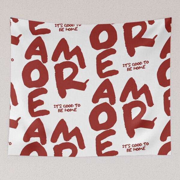 Artikelvorschau, Amore – Es ist gut, wieder zu Hause zu sein | Italienisches Liebeszitat entworfen und verkauft von ArtwithRabbit.