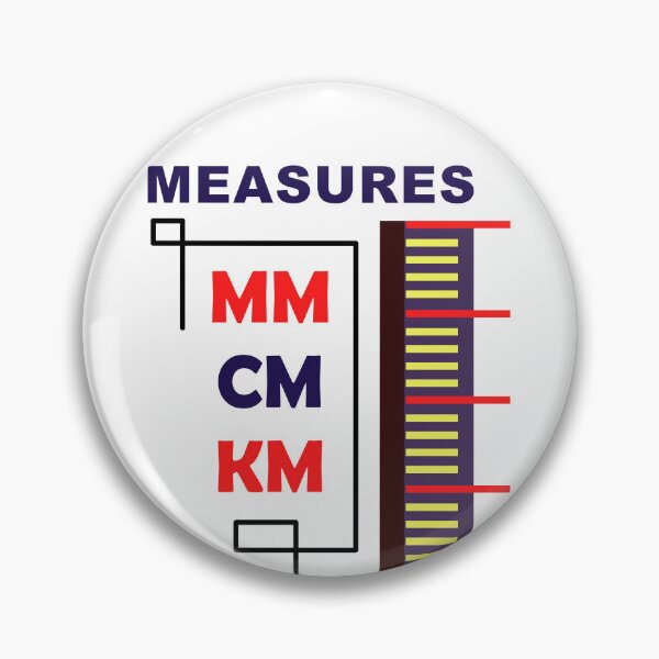 Item preview, Metric System Scale - Educational Math & Science Measures designed and sold by The Nomadic Designs.