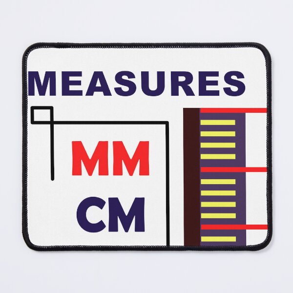 Item preview, Metric System Scale - Educational Math & Science Measures designed and sold by The Nomadic Designs.