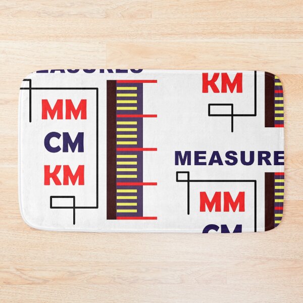 Item preview, Metric System Scale - Educational Math & Science Measures designed and sold by The Nomadic Designs.