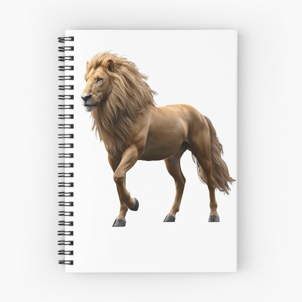 Item preview, Majestic Lion Horse Hybrid Fantasy Creature designed and sold by Mementoo.