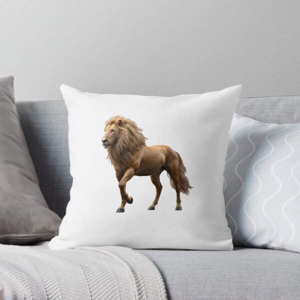 Item preview, Majestic Lion Horse Hybrid Fantasy Creature designed and sold by Mementoo.