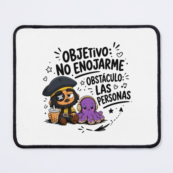 Item preview, Modo Pirata Activado - Cute Pirate Meme designed and sold by Snuggz_08.
