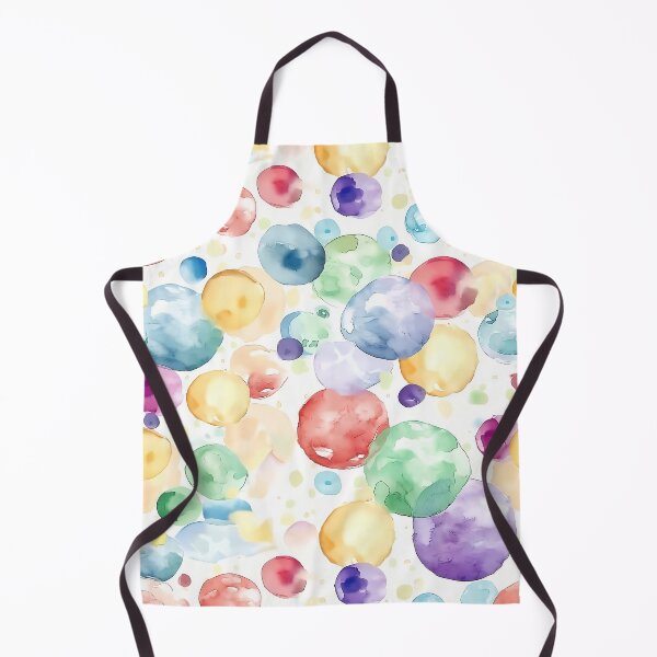 Item preview, Pastel Rainbow Watercolor Polka Dots Abstract Pattern designed and sold by Yoruhara.