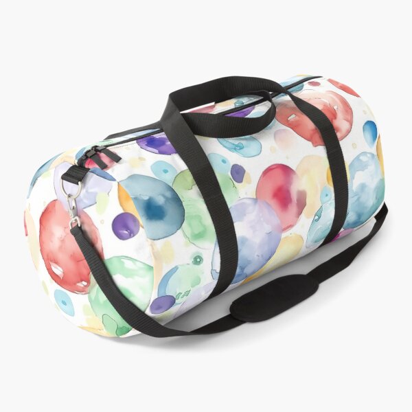 Item preview, Pastel Rainbow Watercolor Polka Dots Abstract Pattern designed and sold by Yoruhara.