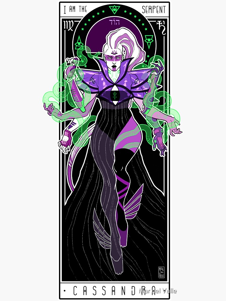 Cassandra - I Am The Serpent by mardelvallearts