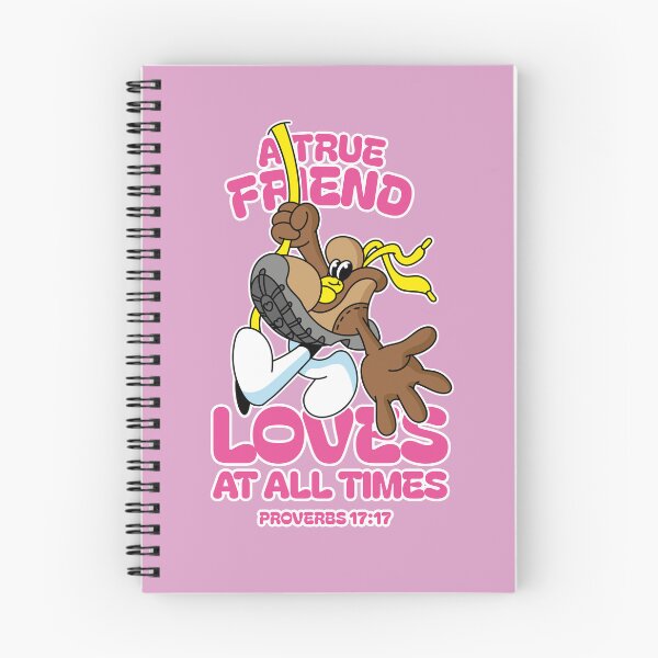 Item preview, A True Friend Loves at All Times – Proverbs 17:17 | JW designed and sold by Whim & Verse Studio.