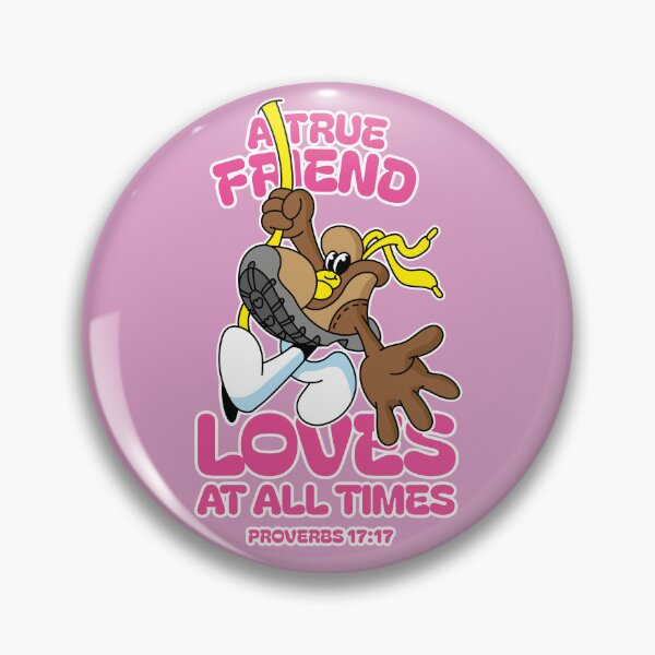 Item preview, A True Friend Loves at All Times – Proverbs 17:17 | JW designed and sold by Whim & Verse Studio.
