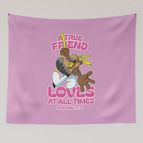 Item preview, A True Friend Loves at All Times – Proverbs 17:17 | JW designed and sold by Whim & Verse Studio.