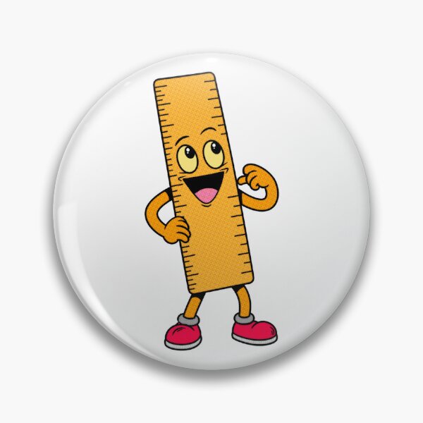 Item preview, Funny Ruler Back to School Character designed and sold by ben.comictell.