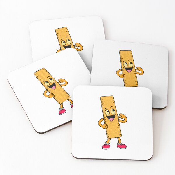 Item preview, Funny Ruler Back to School Character designed and sold by ben.comictell.
