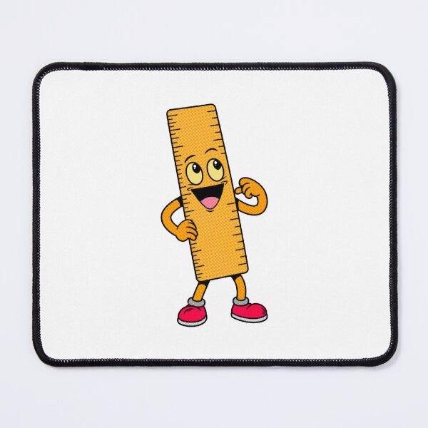 Item preview, Funny Ruler Back to School Character designed and sold by ben.comictell.