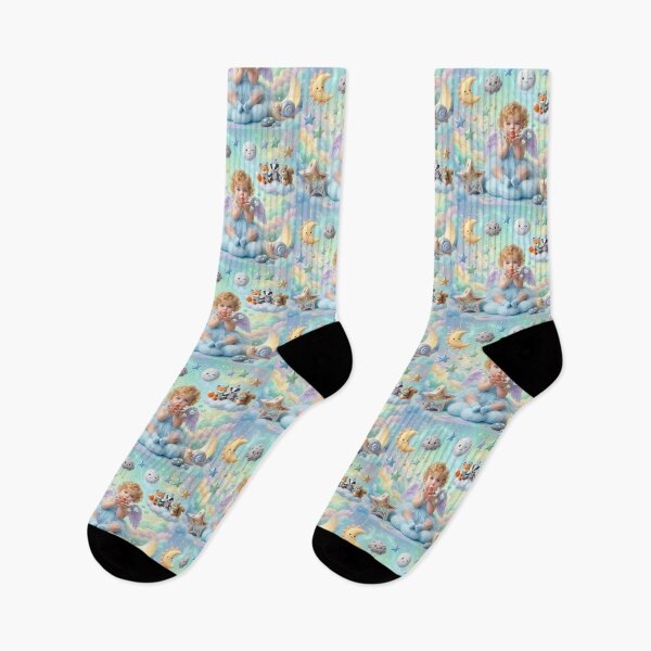 Item preview, Un angelito soñador en las nubes. designed and sold by JoyNest = "The nest of joy".