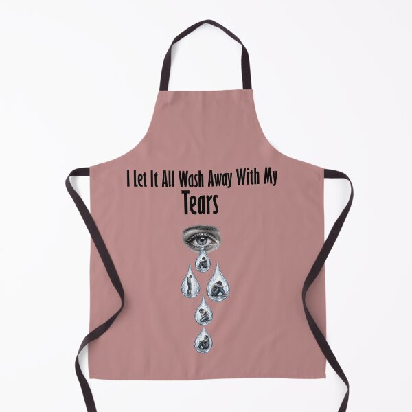 Item preview, I Let It All Wash Away With My Tears – Emotional Pencil Art designed and sold by The Kawaii Forge.