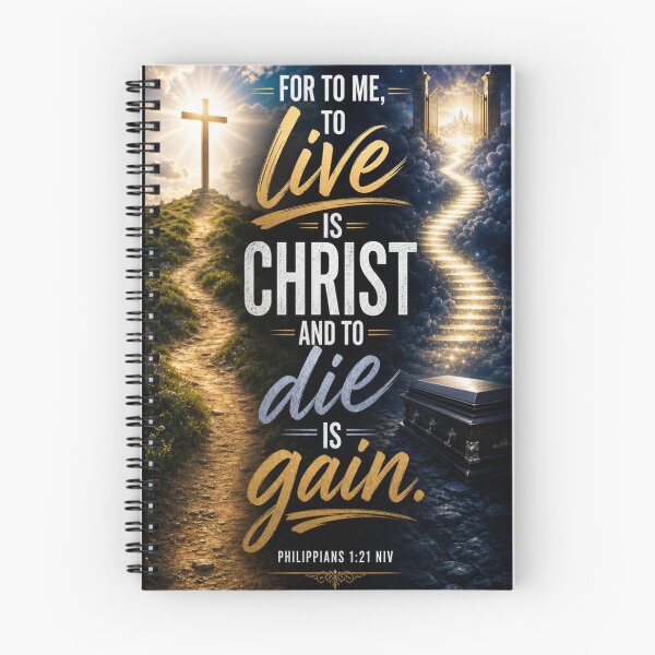 Item preview, Philippians 1:21 NIV - JCTRUTHER designed and sold by JCTRUTHERshop.